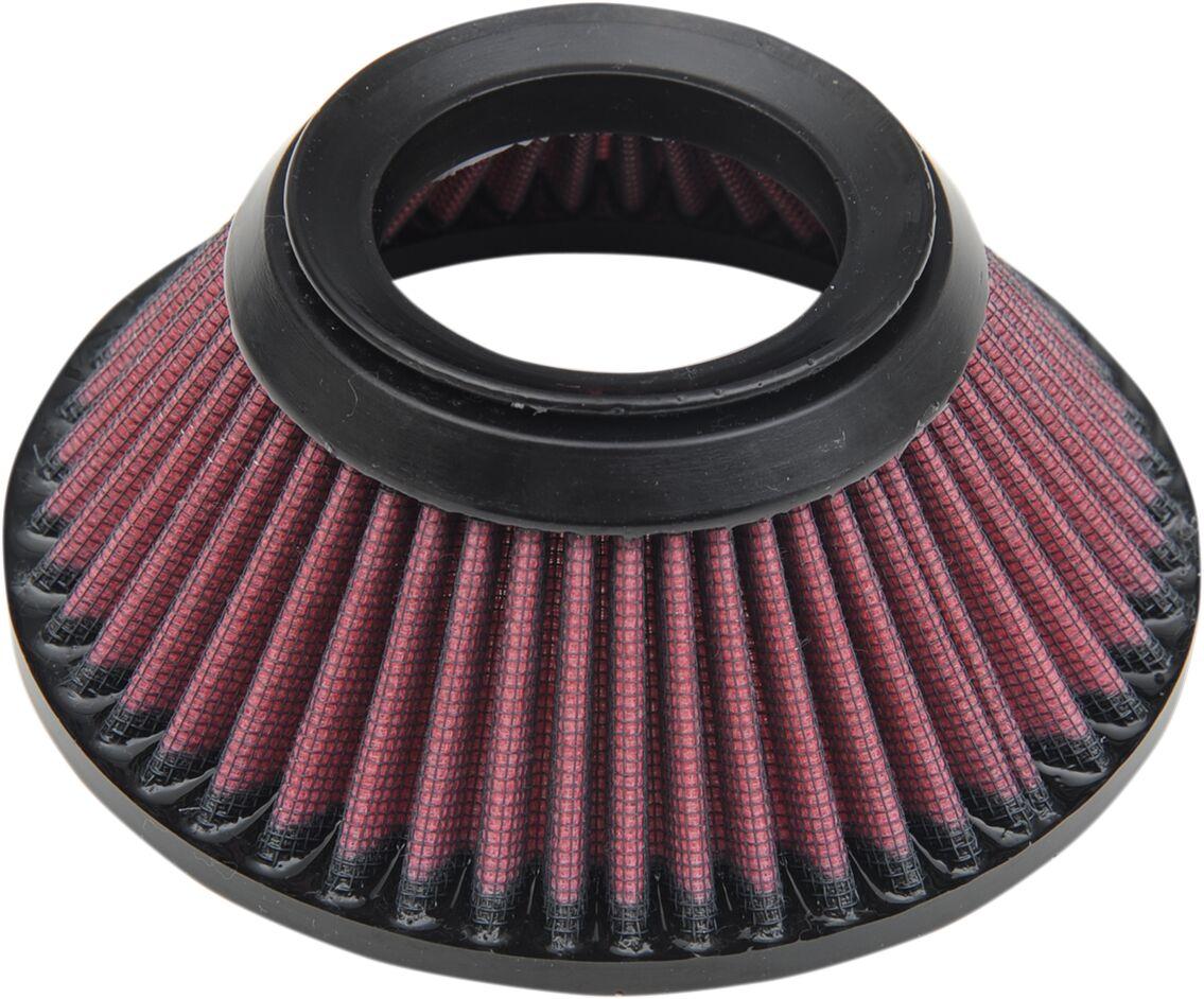 0206-0098-A - Performance Machine Replacement Filter for Max HP Air Cleaners For Harley Davidson FLD 1690 2012-2013 - Black/Red