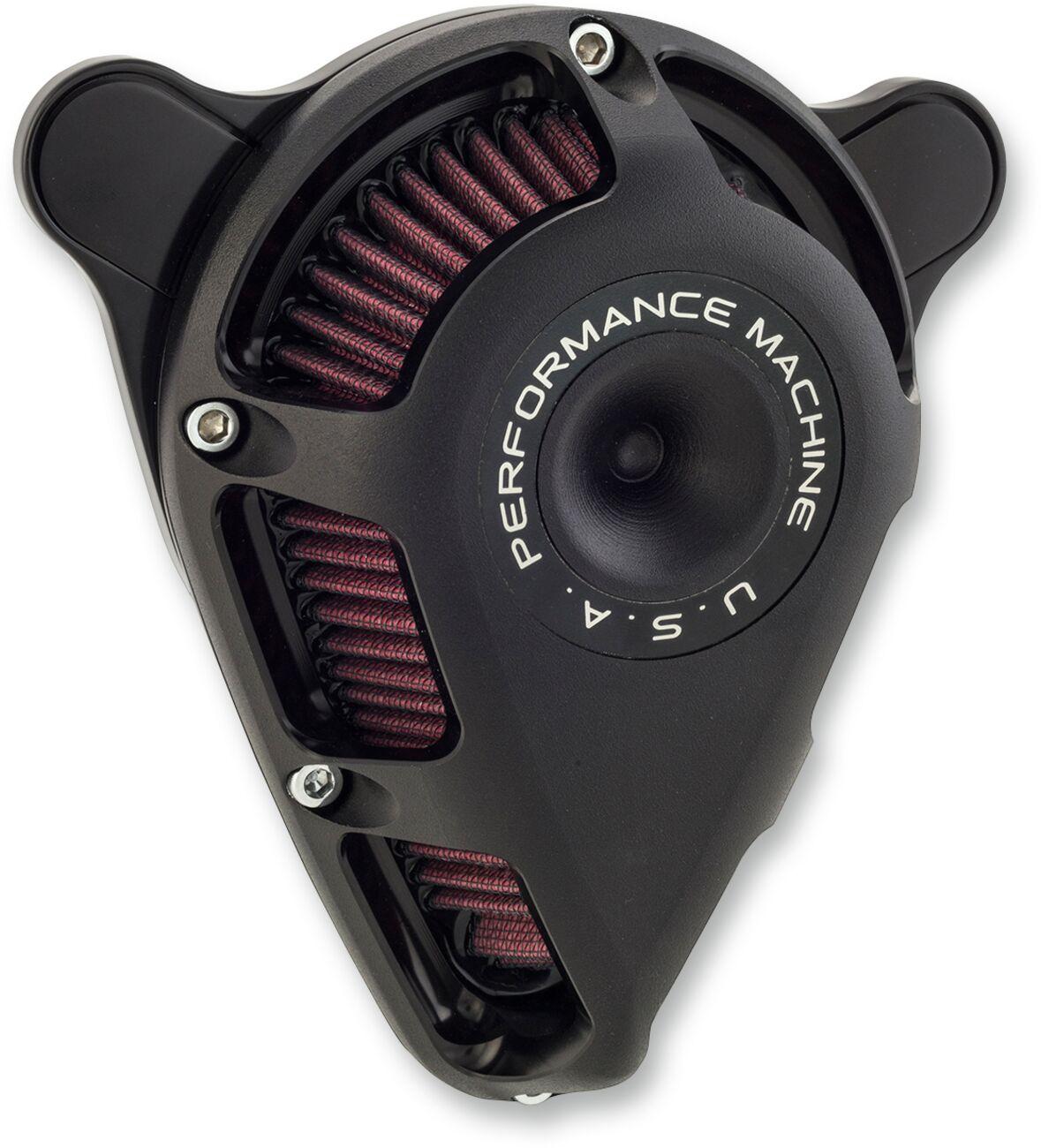0206-2140-SMB - Performance Machine Jet Air Cleaner Kit For Harley Davidson FLDE 1750 2018-2020 - Black Ops™