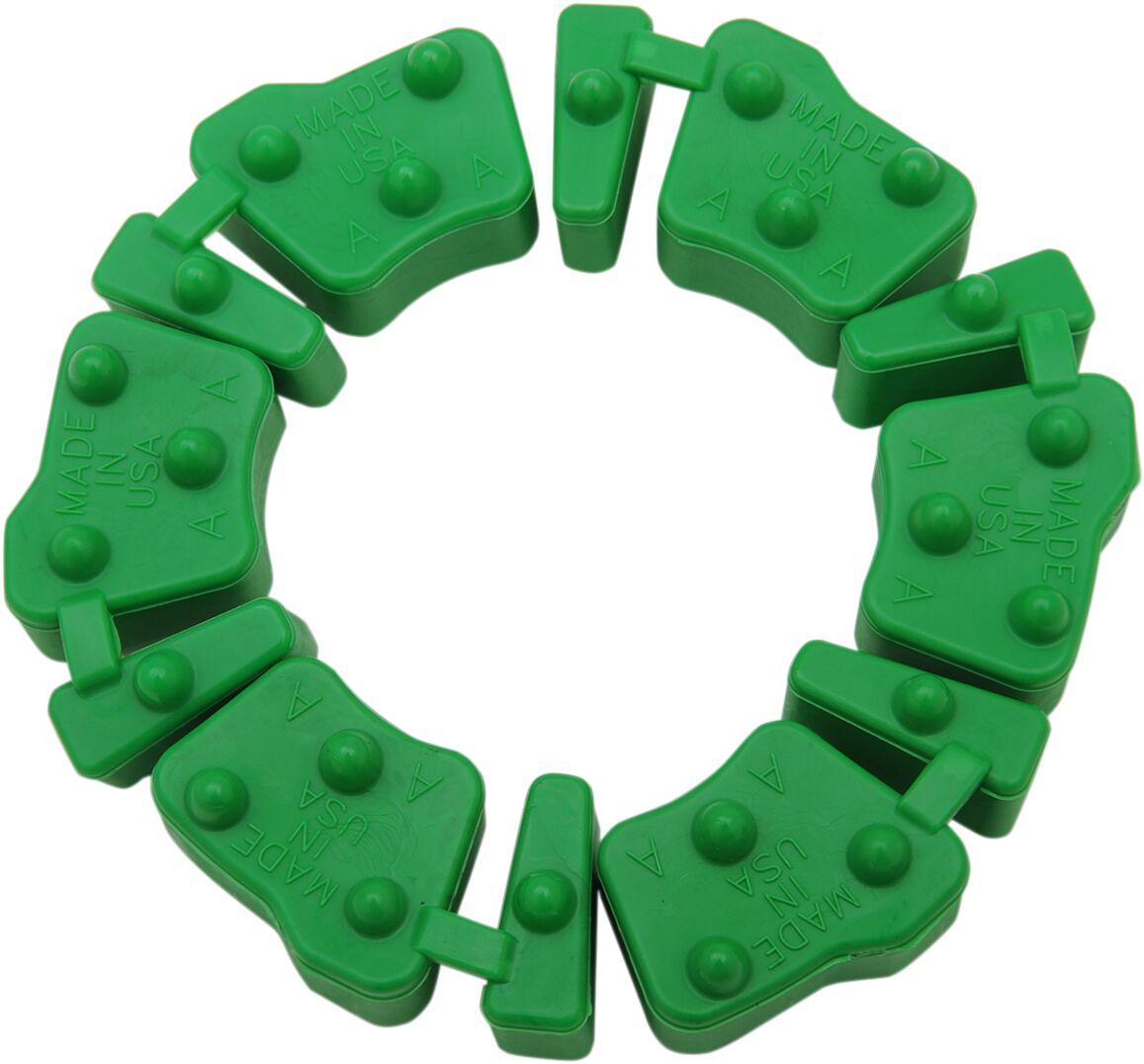 SC-2 - Alloy Art Cush Drive Dampener For Harley Davidson FLHR 1584 2008 - Green