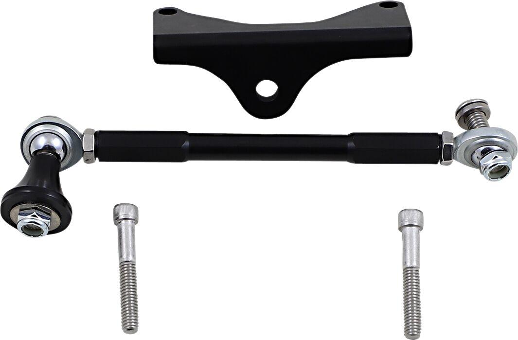 M8TS-2 - Alloy Art Touring Frame Stabilizers For Harley Davidson FLHFB 1868 2023 - Black