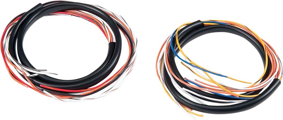 SIN-1 - Alloy Art Extended Handlebar Wiring Harness For Harley Davidson FLHR 1340 1996-1998