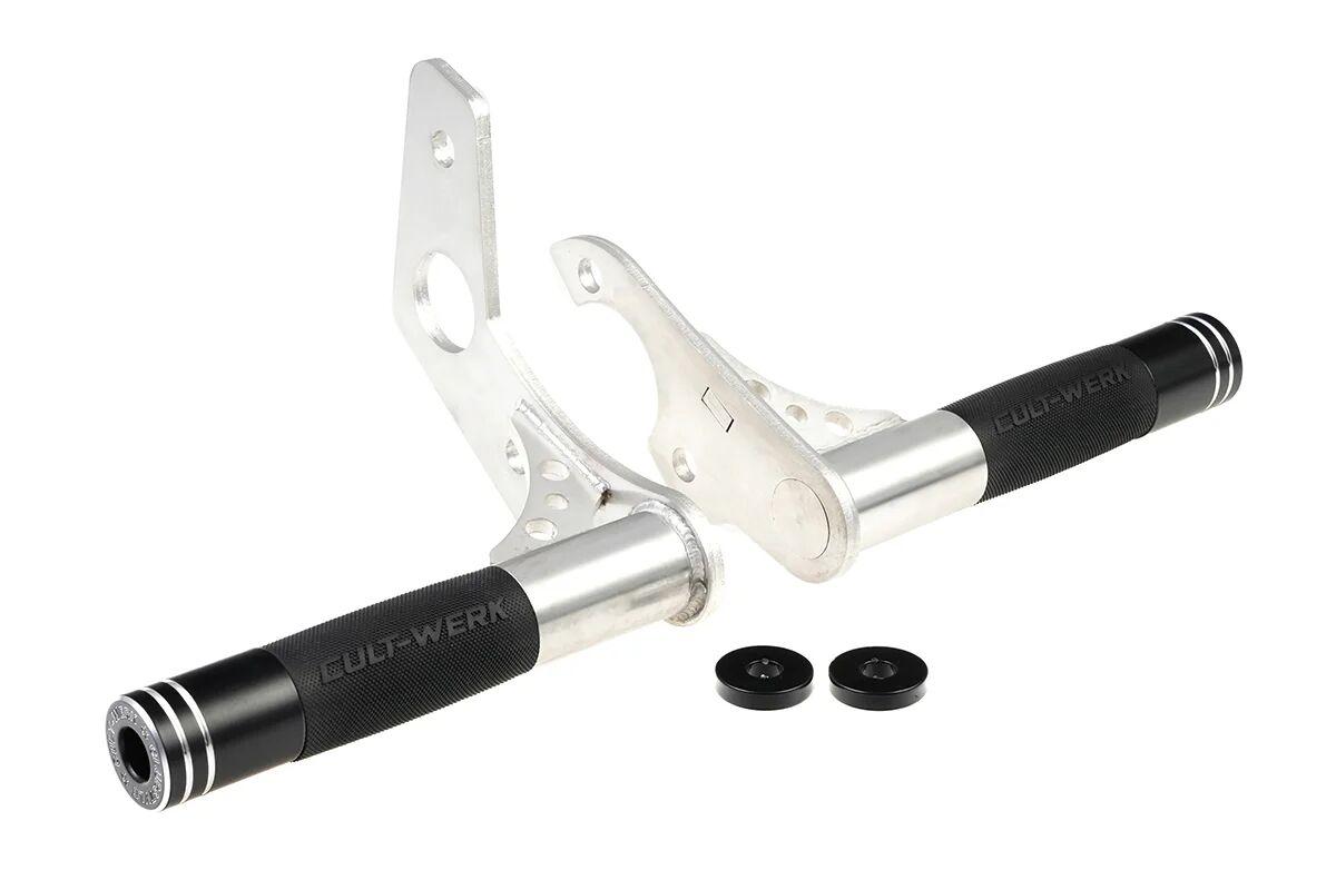 HD-BRO152 - Cult Werk Clubstyle Cruiser Crash Bars For Harley Davidson FXLR 1750 2018-2020 Rear - Silver