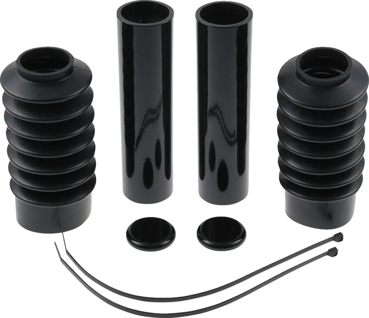HD-SPO058 - Cult Werk Fork Covers For Harley Davidson XL 883 1986-2009 Upper - Black