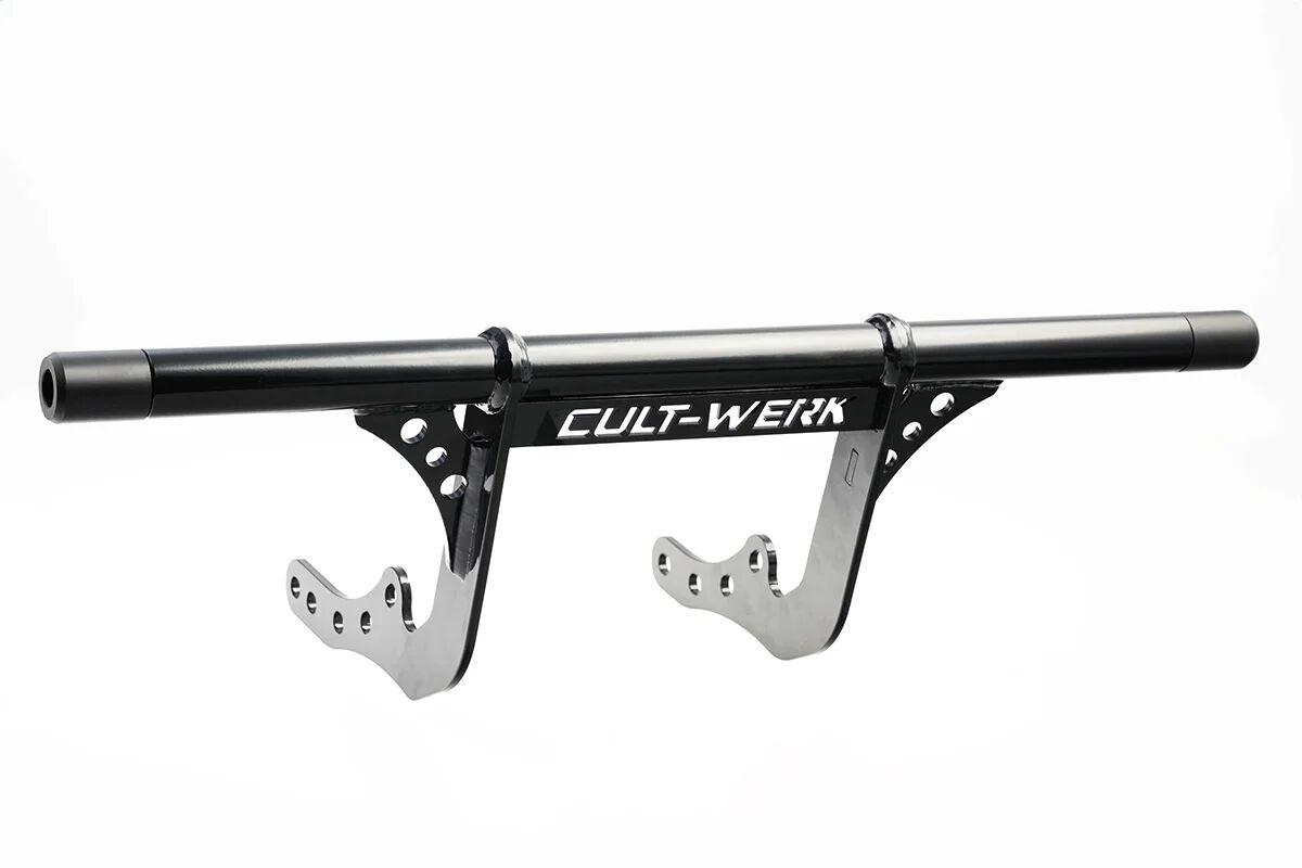 HD-BRO142 - Cult Werk Clubstyle Cruiser Crash Bars For Harley Davidson FXLR 1750 2018-2020 Front - Black