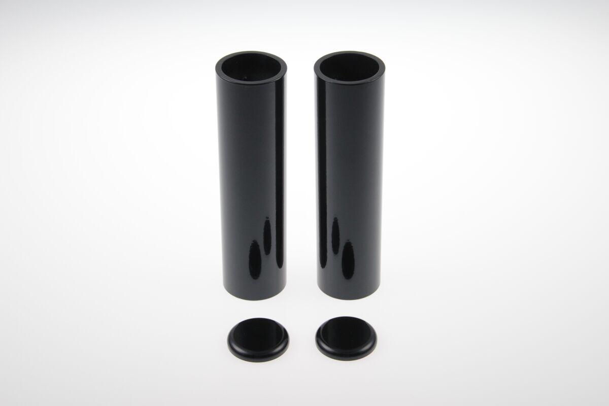 HD-SPO067 - Cult Werk Fork Covers For Harley Davidson XL 883 1986-2009 Upper - Black