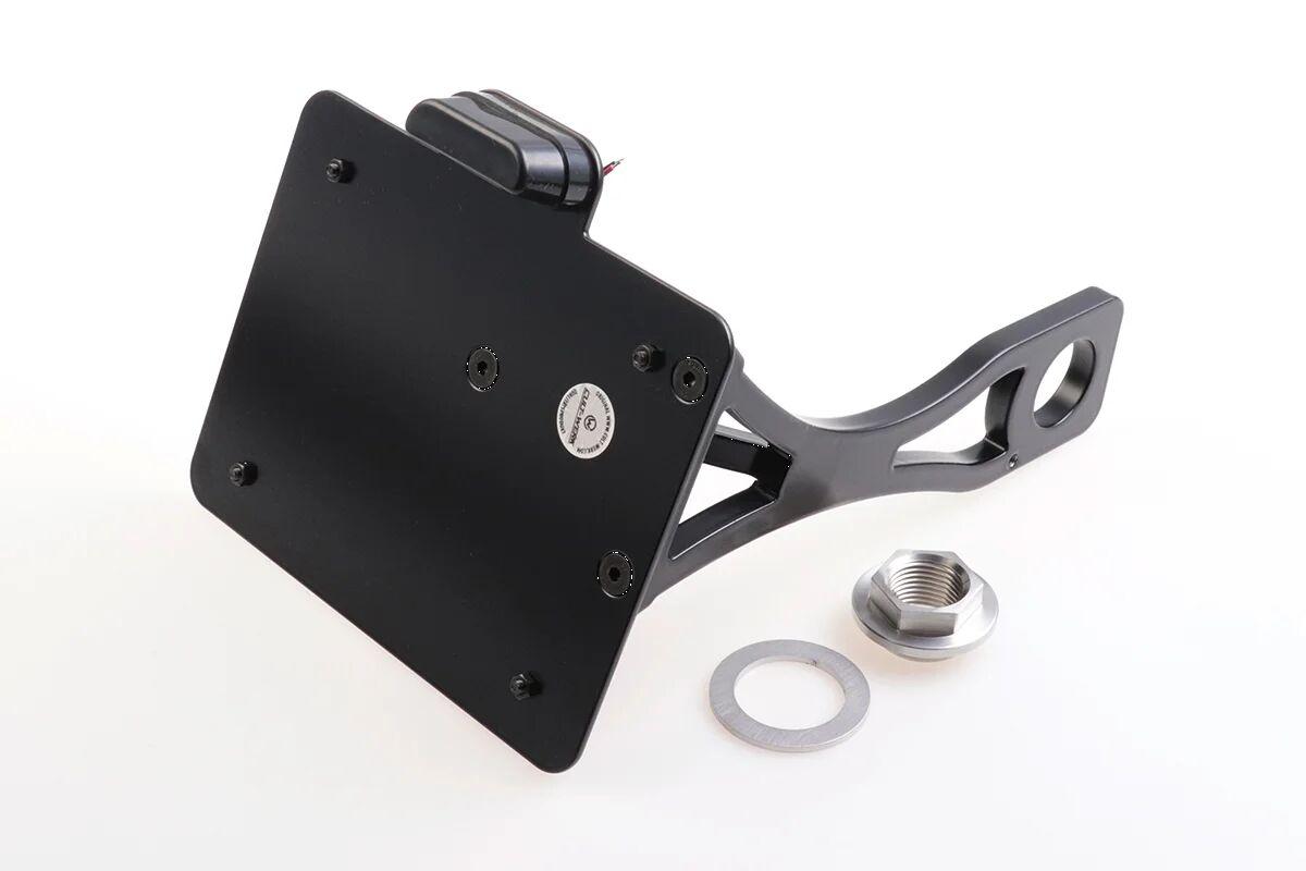 Cult Werk Black Hd-Dyn014-Ch - License Plate For Harley Davidson Fld 1690 2015-2016