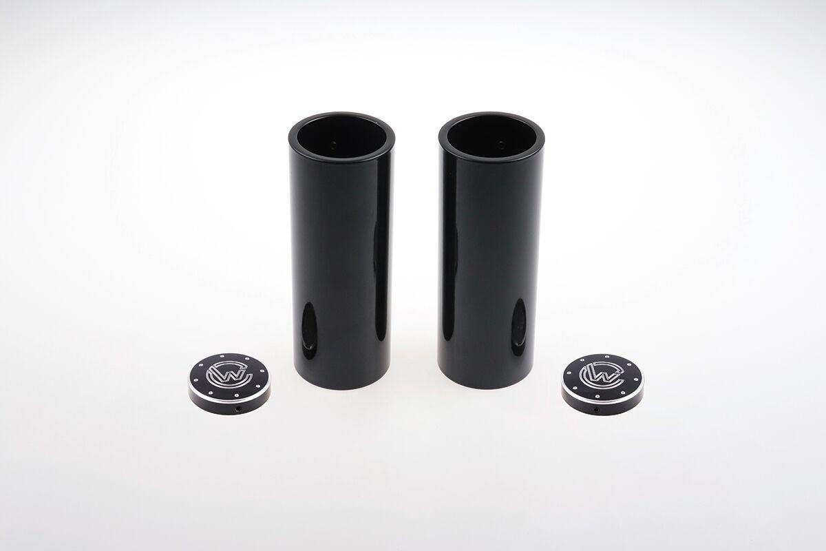Cult Werk Black Hd-Bro106 - Fork Covers For Harley Davidson Fxbb 1750 2018-2020 Upper
