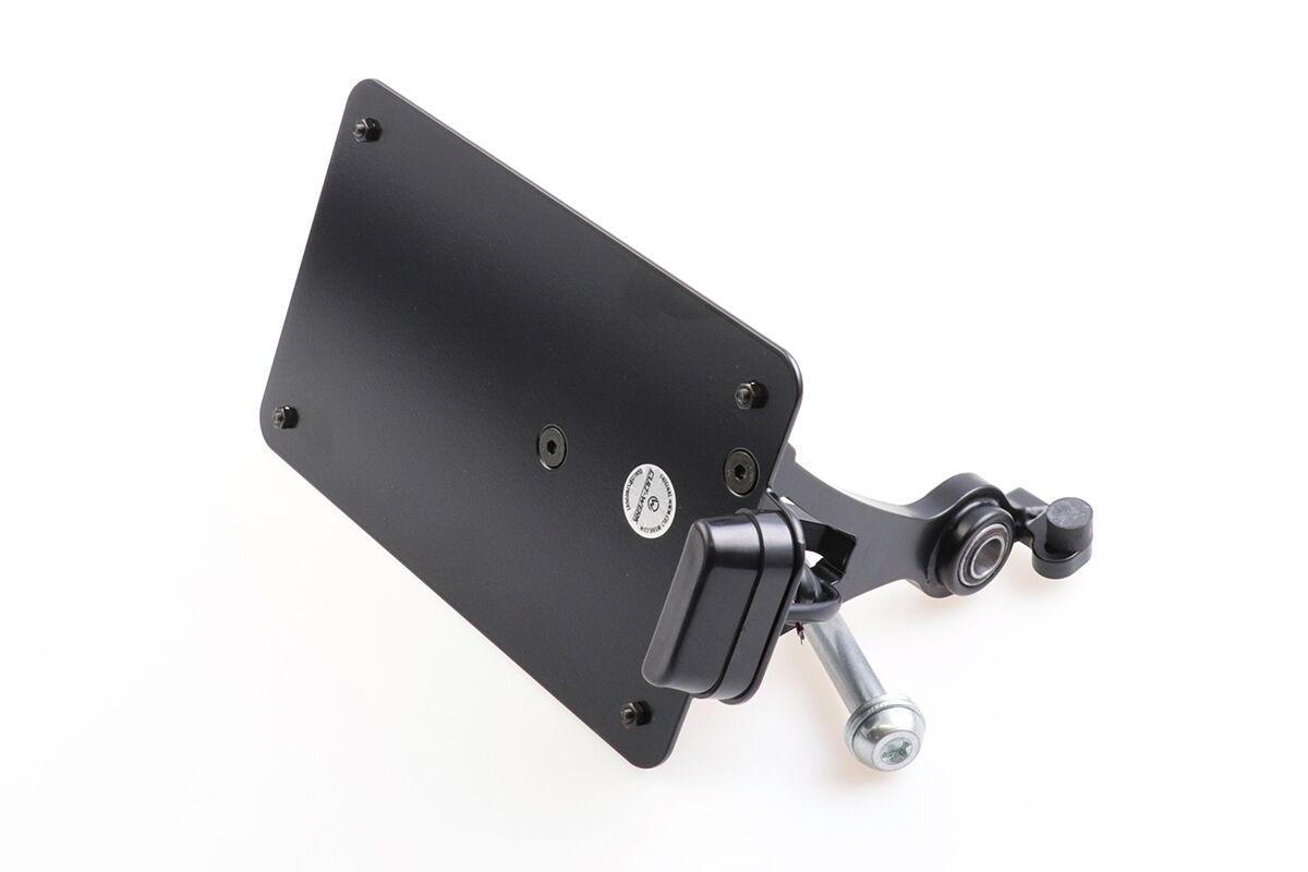 Cult Werk Black Hd-Spo012-Fr2 - License Plate For Harley Davidson Xl 1200 C 1996-2020