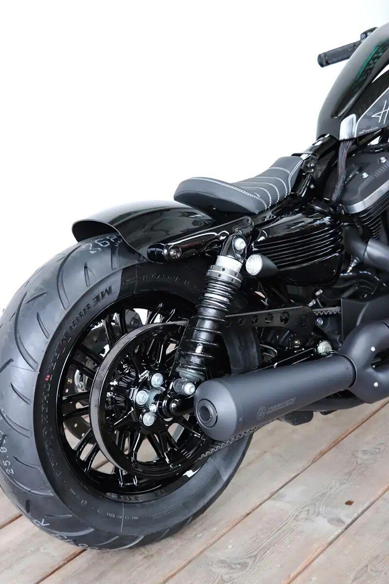 HD-SPO114 - Cult Werk Rear Fender Low For Harley Davidson XL 1200 C 2004-2014
