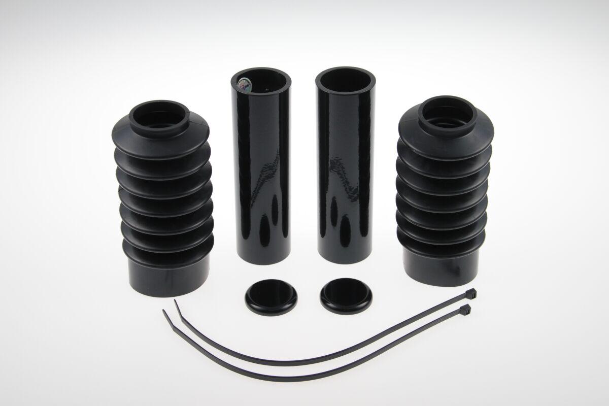 HD-SPO035 - Cult Werk Fork Covers For Harley Davidson XL 1200 X 2010-2015 Upper - Black