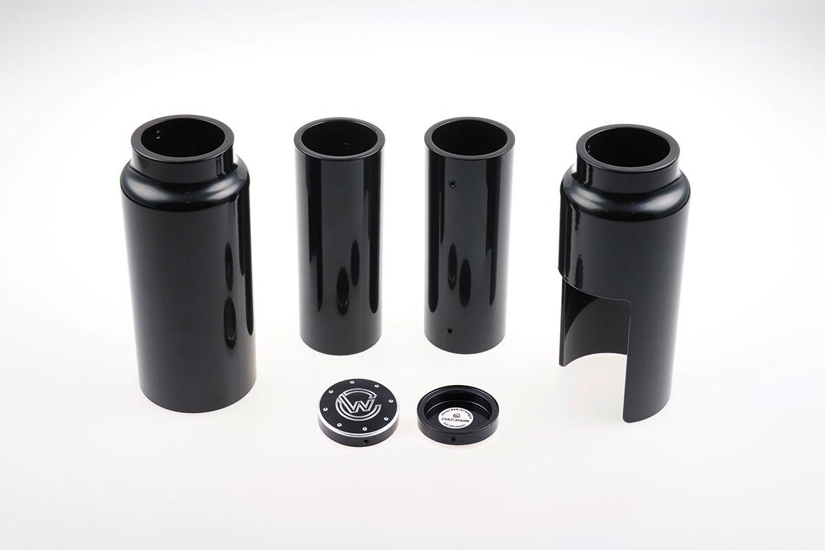 Cult Werk Black Hd-Bro104 - Fork Covers For Harley Davidson Fxbb 1750 2018-2020 Upper