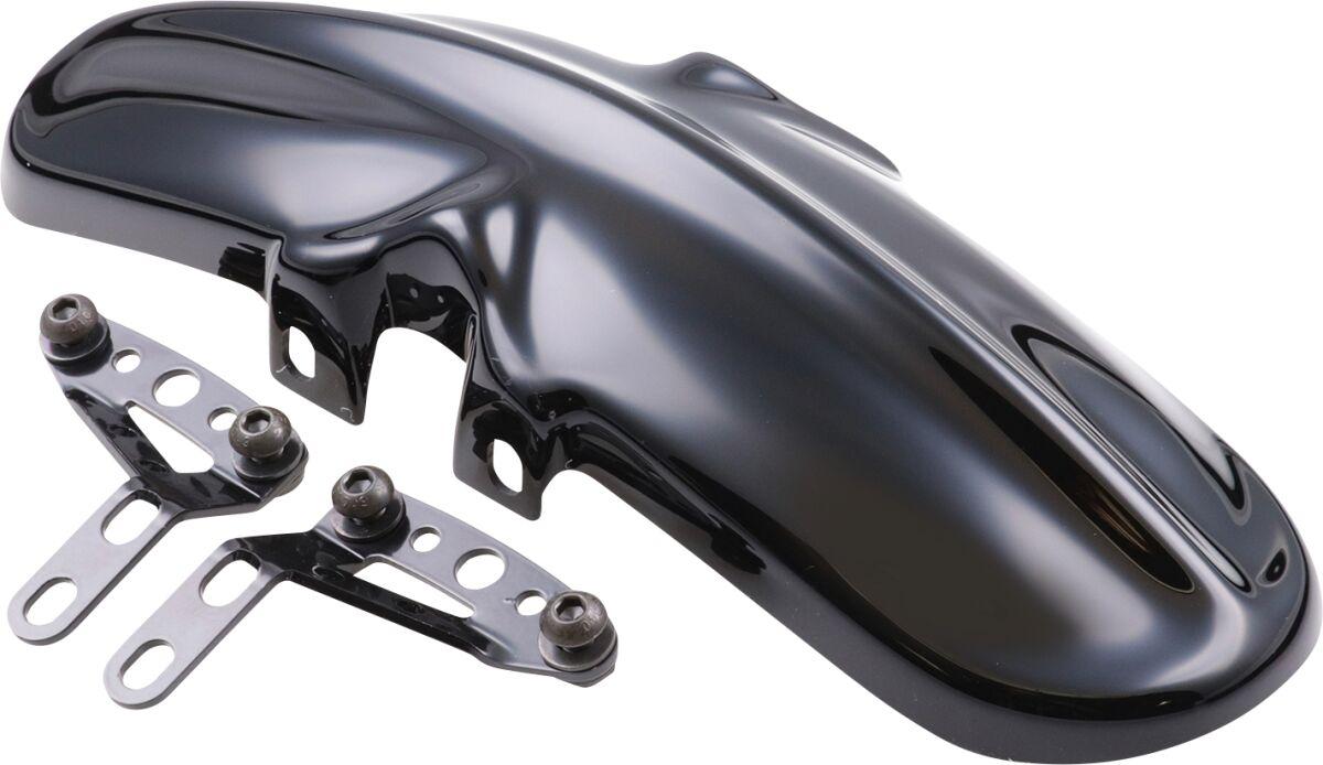 Cult Werk Gloss Black Hd-Bro095 - Front Fender Old School For Harley Davidson Fxbb 1750 2018-2020 Front