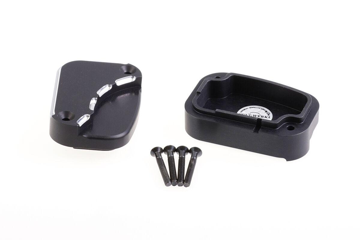 HD-ROD081 - Cult Werk Racing Brake & Clutch Cylinder Covers For Harley Davidson VRSCA 1130 2002-2006 - Black
