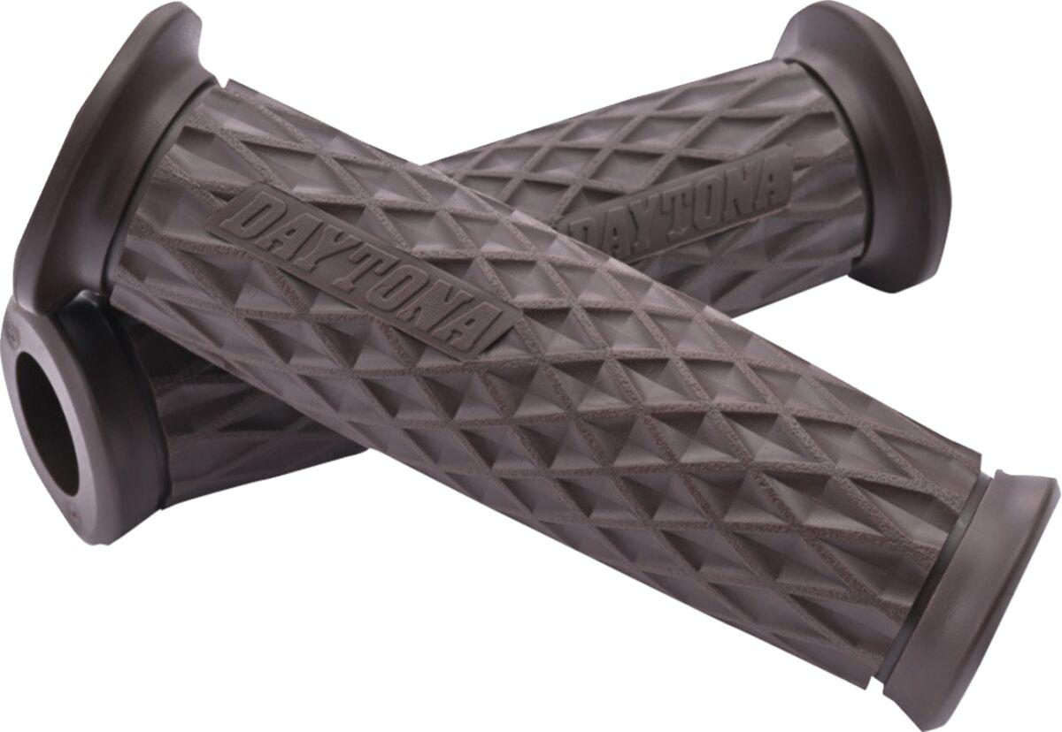 32728 - Daytona "GRIPPYGRIP" GGD-Grid Grips - Brown