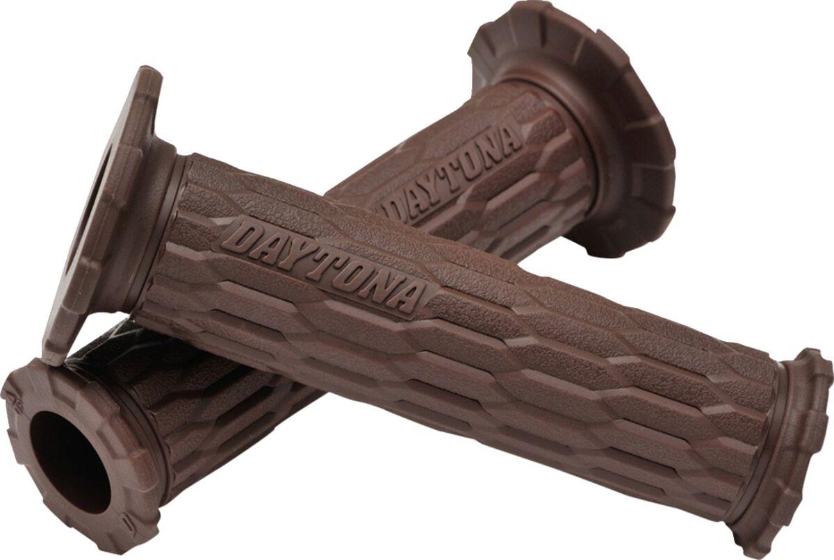 88570 - Daytona "GRIPPYGRIP" GGD-Ami Grips - Brown