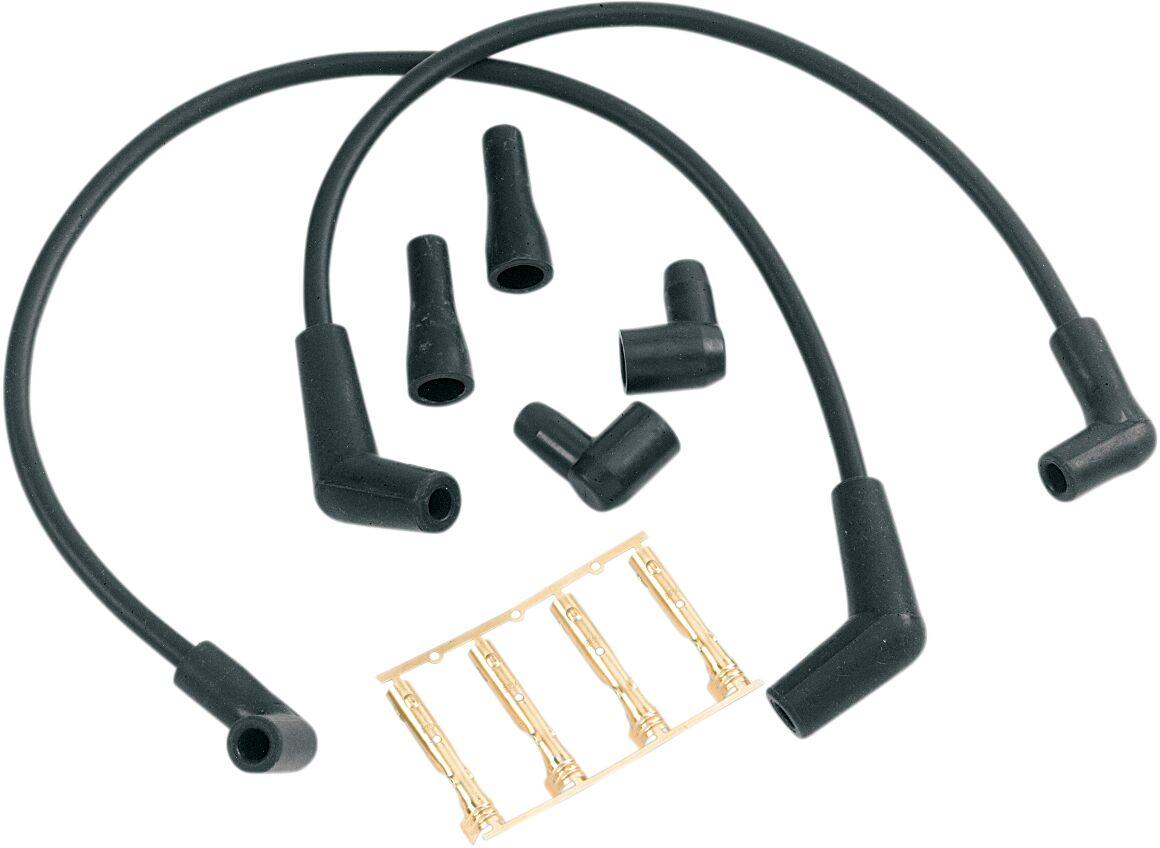 3003 - Daytona Twin TEC Universal Spark Plug Wire Kit For Harley Davidson XL1200C 1996-2013 - Black