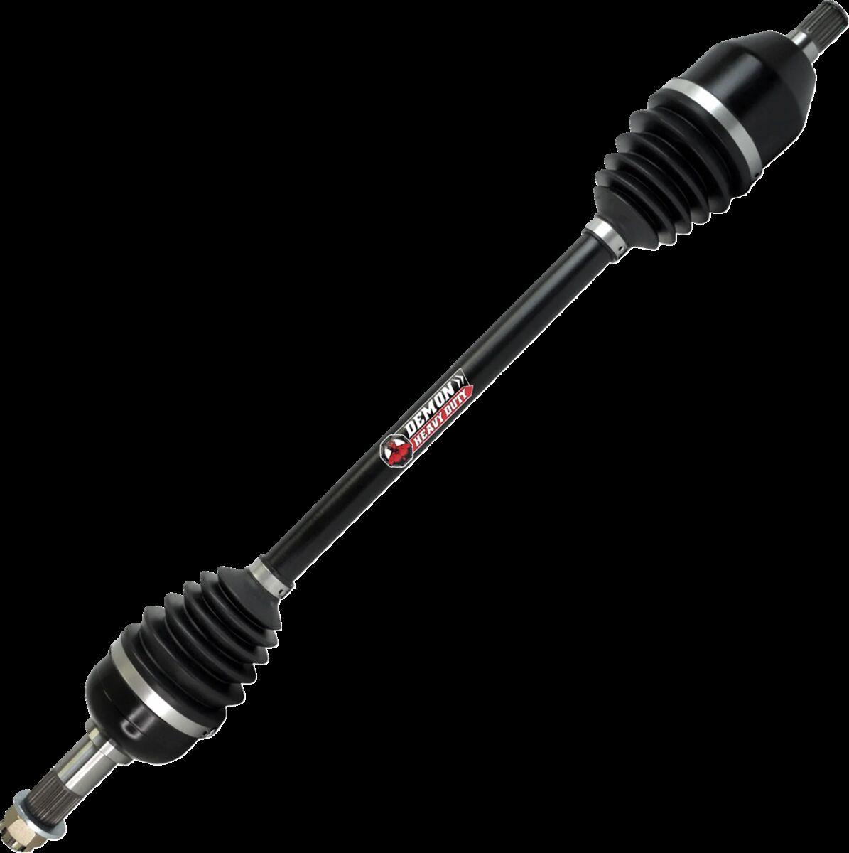 PAXL-3066HD - Demon Heavy Duty Axle For Can Am (BRP) Defender HD10 4X4 2018 Fits Front Left Or Right - Black