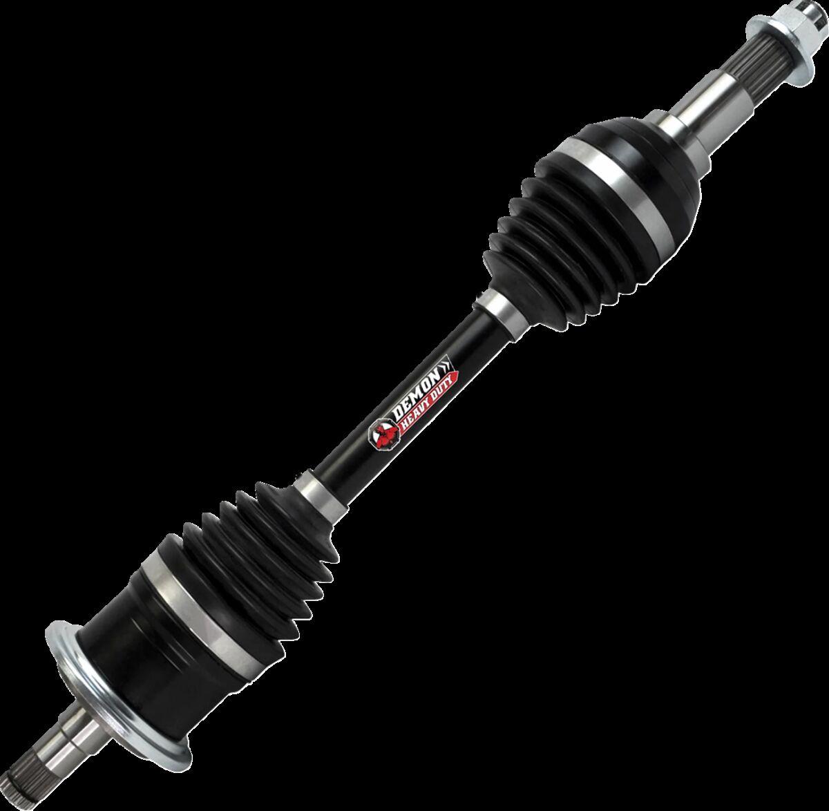 PAXL-3070HD - Demon Heavy Duty Axle For Can Am Outlander 1000 EFI 4X4 2012-2015 Front Left - Black