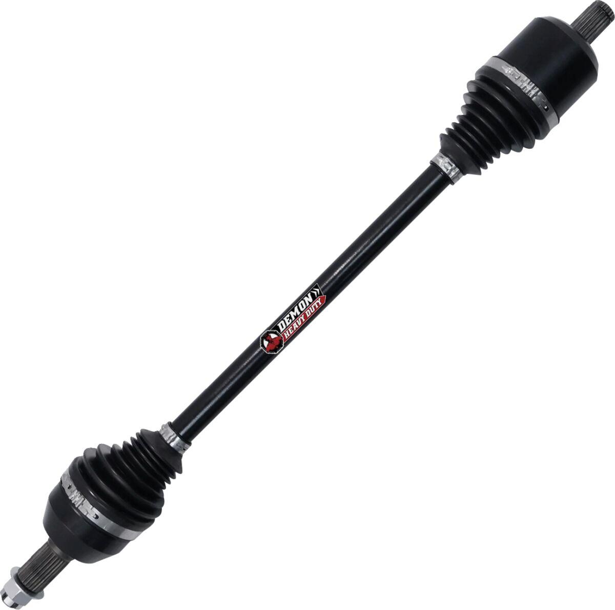 PAXL-3083HD - Demon Heavy Duty Axle For Can Am (BRP) Defender HD10 4X4 2017-2018 Front Left - Black