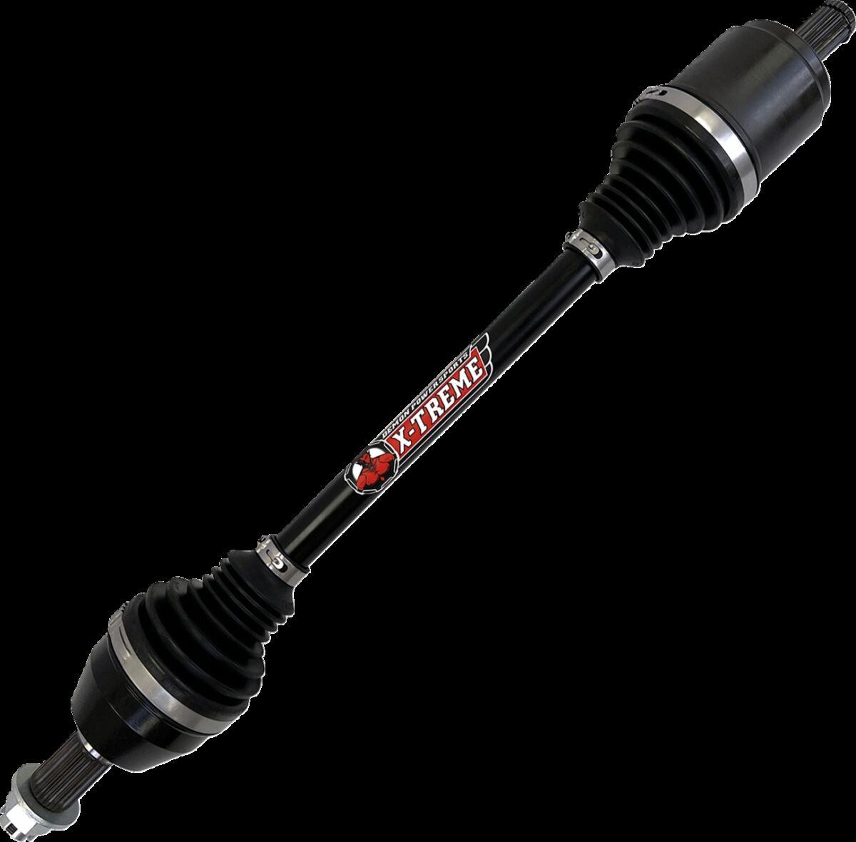 PAXL-6098XHD - Demon X-Treme Heavy Duty Axle For Polaris Scrambler XP 1000S 4X4 2020-2021 Fits Rear Left Or Right - Black