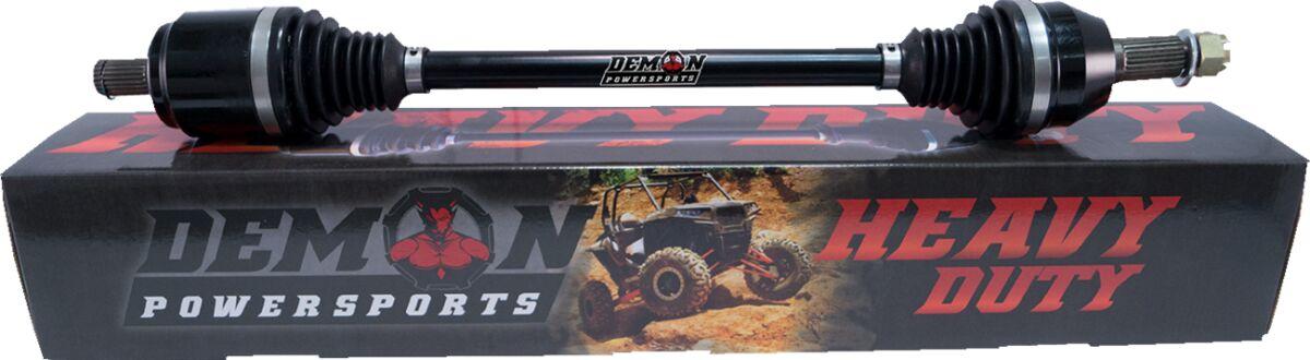 PAXL-6058HD - Demon Heavy Duty Axle For Polaris Brutus 1000 4X4 2015-2016 Fits Front Left Or Right - Black