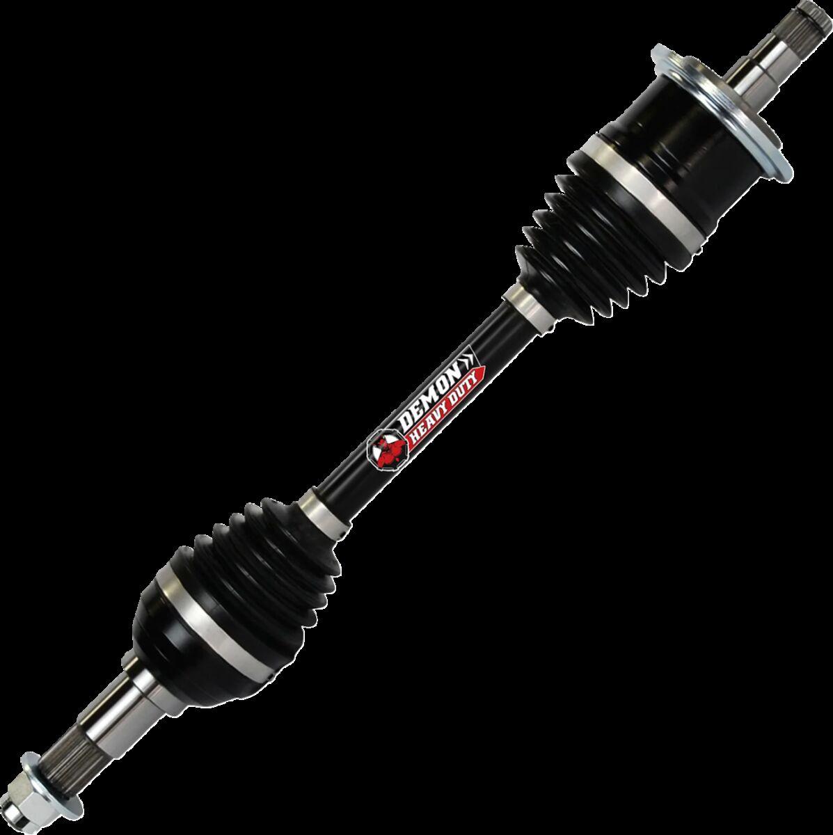PAXL-3062HD - Demon Heavy Duty Axle For Can Am Outlander 1000 EFI 6x6 2019-2024 Front Left - Black