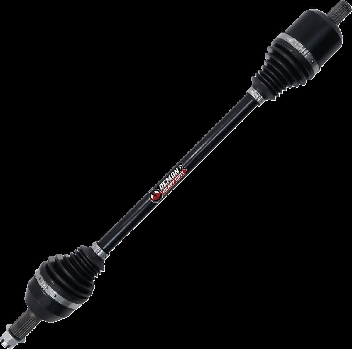 Demon Black/Raw Paxl-3084Hd - Heavy Duty Axle For Can Am (Brp) Defender Hd10 4X4 2017-2018 Front Right