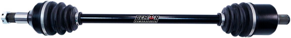 PAXL-3011HD - Demon Heavy Duty Axle For Can Am Maverick 1000 R EFI 4X4 2013-2018 Front Left - Black