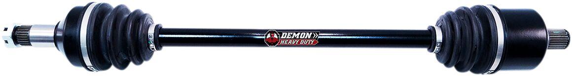 PAXL-3012HD - Demon Heavy Duty Axle For Can Am Maverick 1000 R EFI 4X4 2013-2018 Front Right - Black