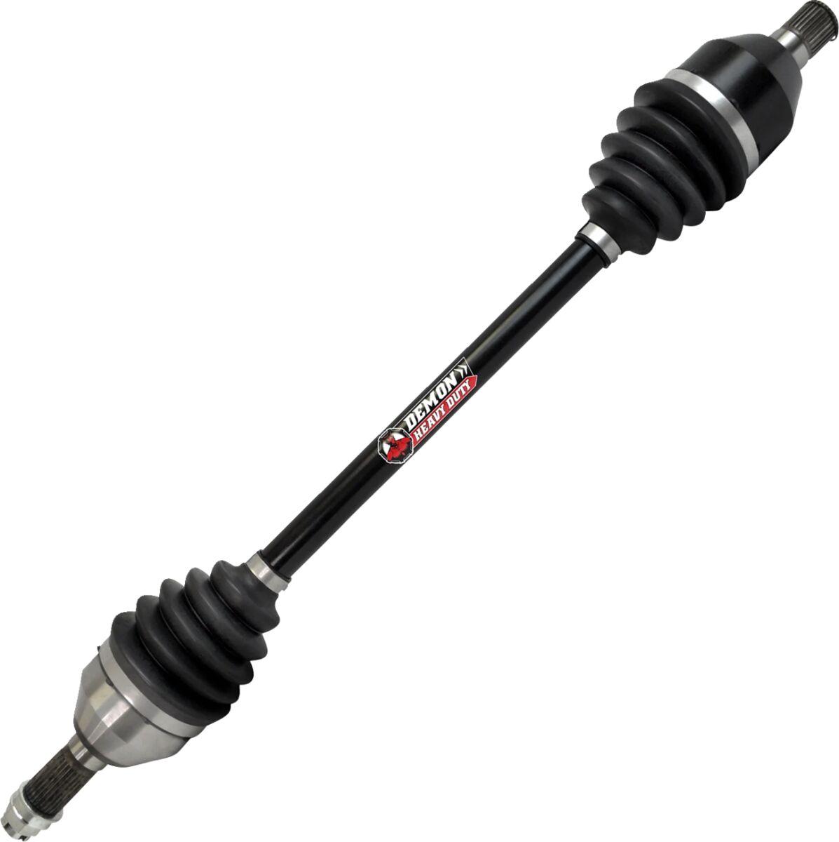 PAXL-3037HD - Demon Heavy Duty Axle For Can Am Maverick Turbo 900 EFI 4X4 2018-2024 Fits Rear Left Or Right - Black
