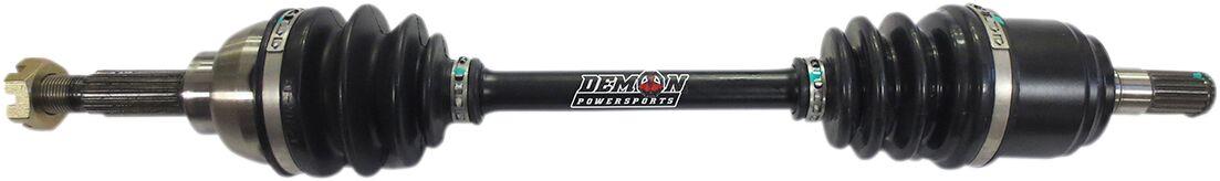 PAXL-3030HD - Demon Heavy Duty Axle For Can Am (BRP) Defender HD10 4X4 2016-2018 Front Right - Black