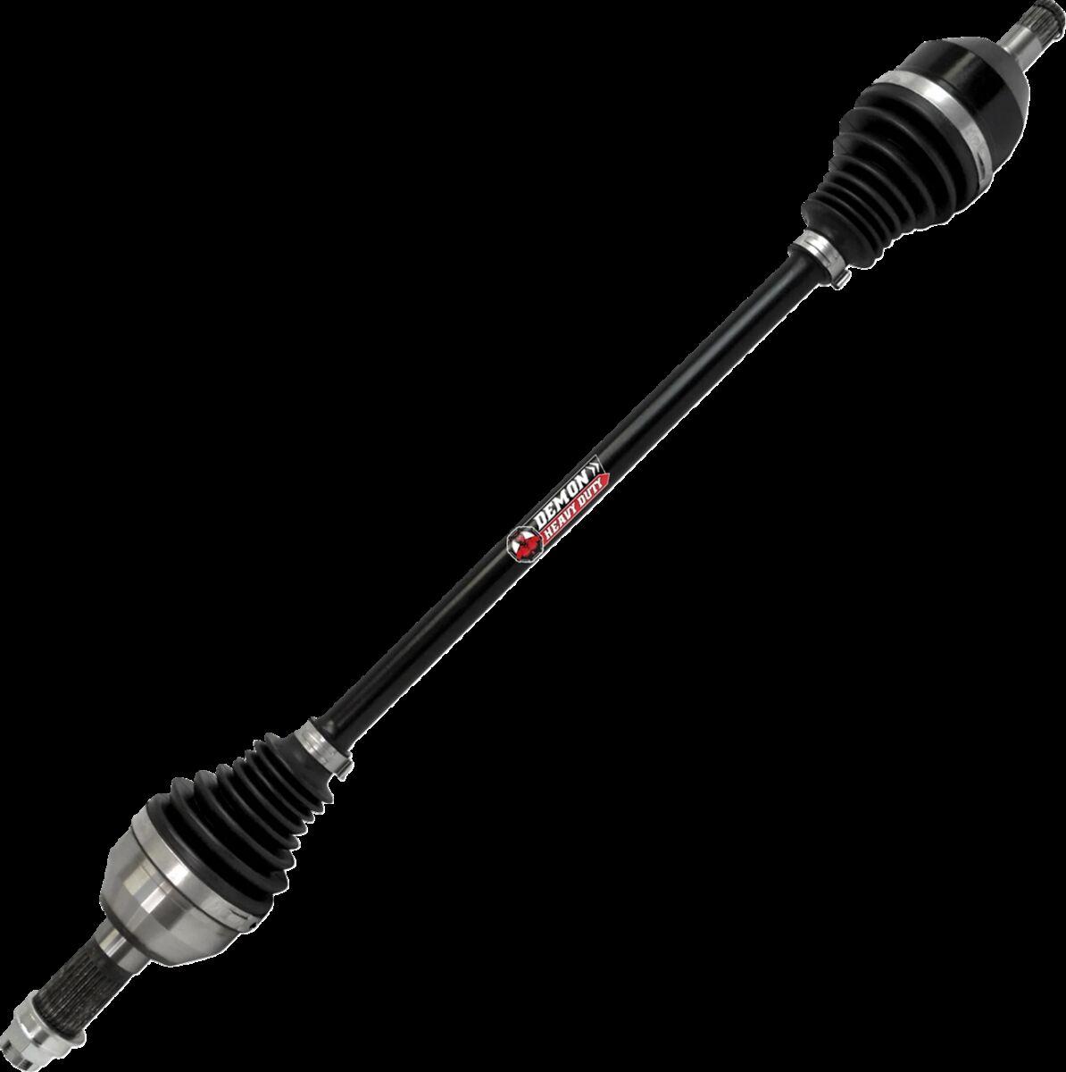 PAXL-3036HD - Demon Heavy Duty Axle For Can Am Maverick Turbo 900 EFI 4X4 2018-2021 Front Right - Black