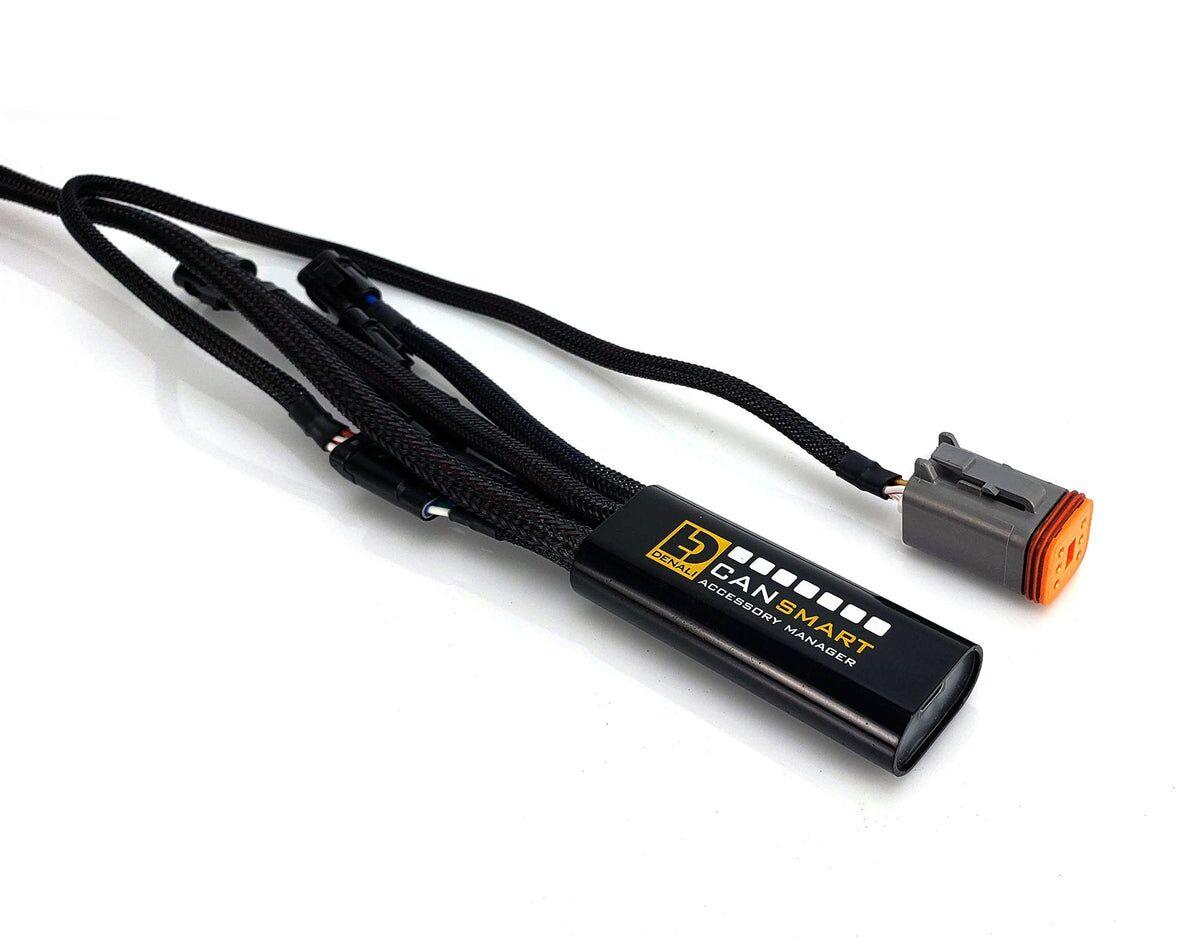 DNL.WHS.12300 - Denali CanSmart Controller GEN II V-Twin For Harley Davidson FLD 1690 2012-2013 - Black