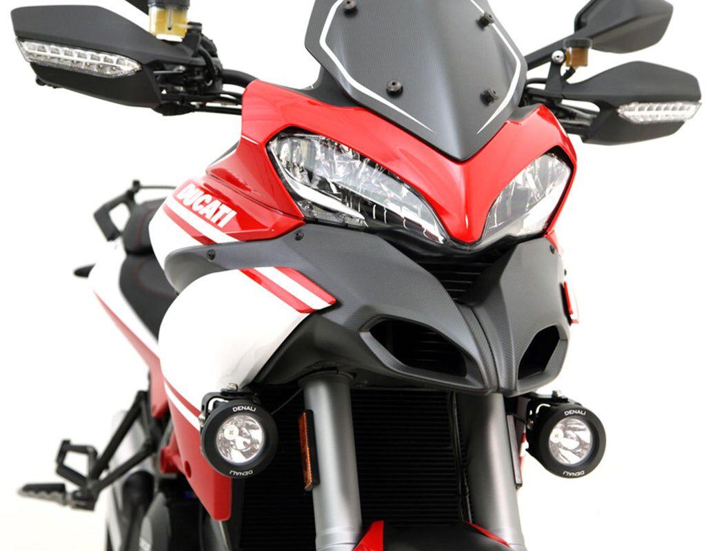 Denali Light/Black Lah.22.10000 - Driving Mount For Ducati Multistrada 1200 2010-2012
