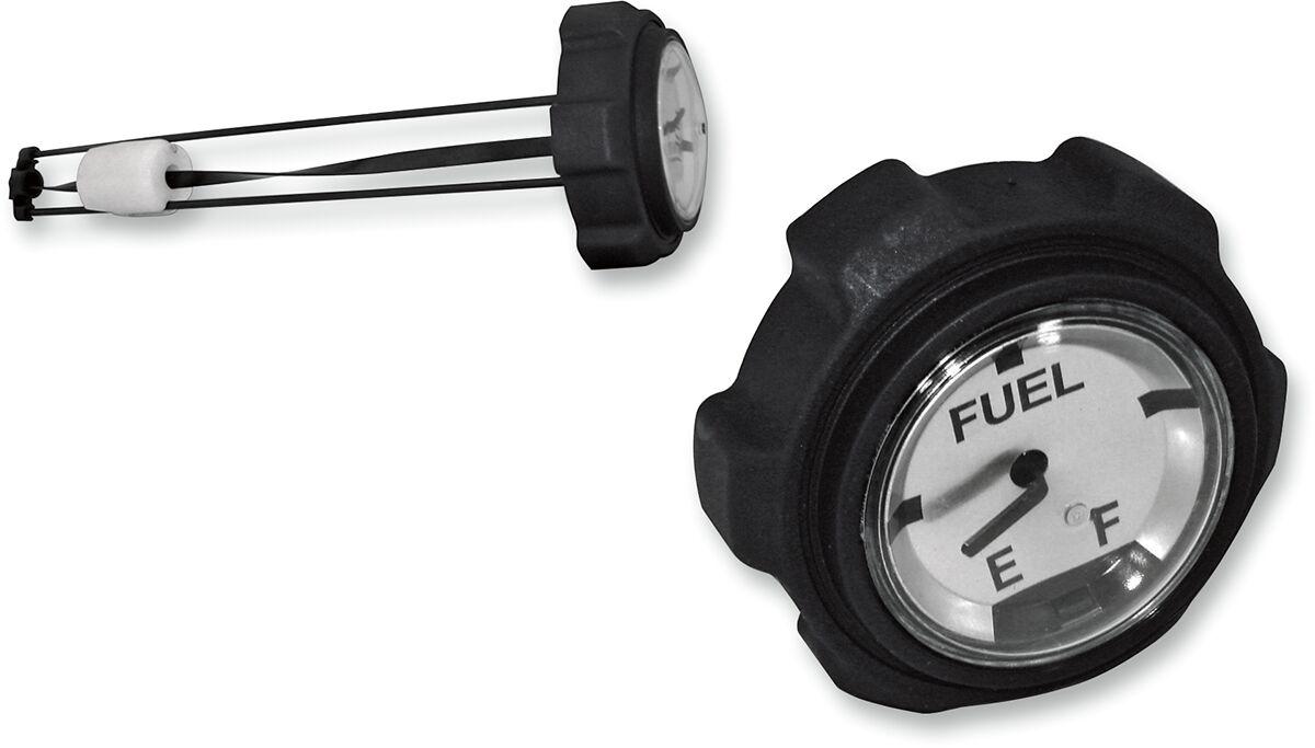 EPIGC1 - EPI Non-Vented Fuel Cap with Fuel Gauge For John Deere CYCLONE 340 1976 - Black/White