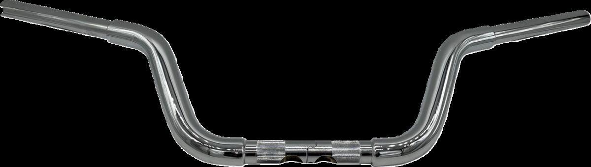 903008 - Fat Baggers Inc. 1-1/4" EZ Install Round Top Handlebar For Harley Davidson FXLR 1750 2018-2020 20.5 cm (8") - Chrome