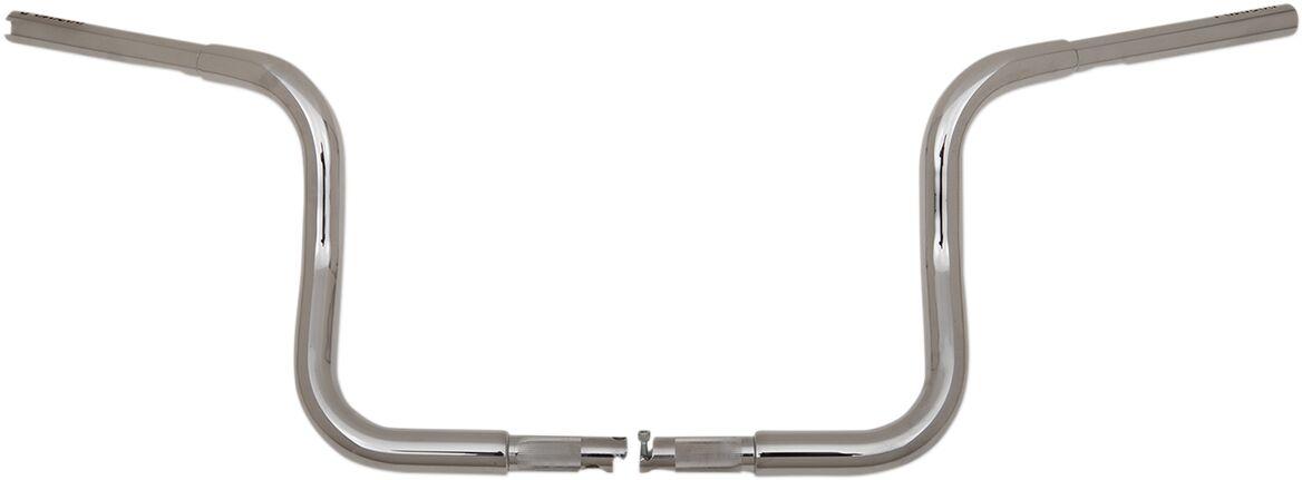 903010 - Fat Baggers Inc. 1-1/4" EZ Install Round Top Handlebar For Harley Davidson FLH 1868 ABS 2021 - Chrome