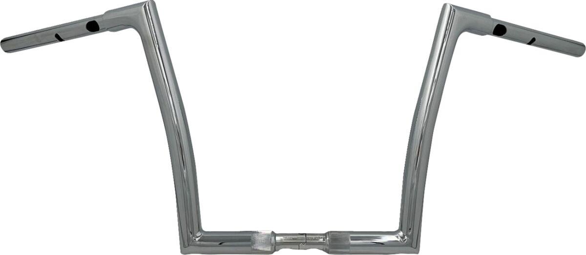 748012 - Fat Baggers Inc. 1-1/4" EZ Install Flat Top Handlebar For Harley Davidson FLHX 1923 2024-2025 - Chrome