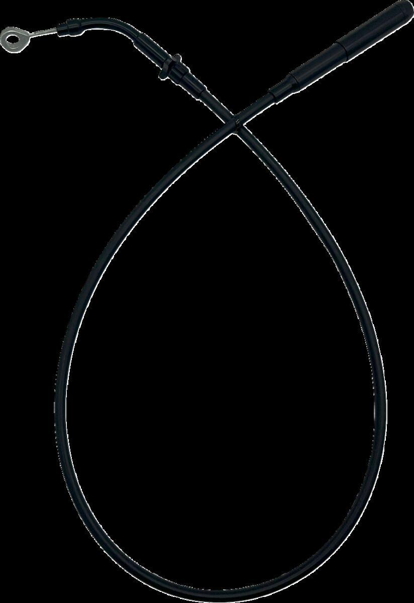 118002-B - Fat Baggers Inc. EZ Install Clutch Cable For Harley Davidson FLH 1868 2021 +51 mm (2") - Black