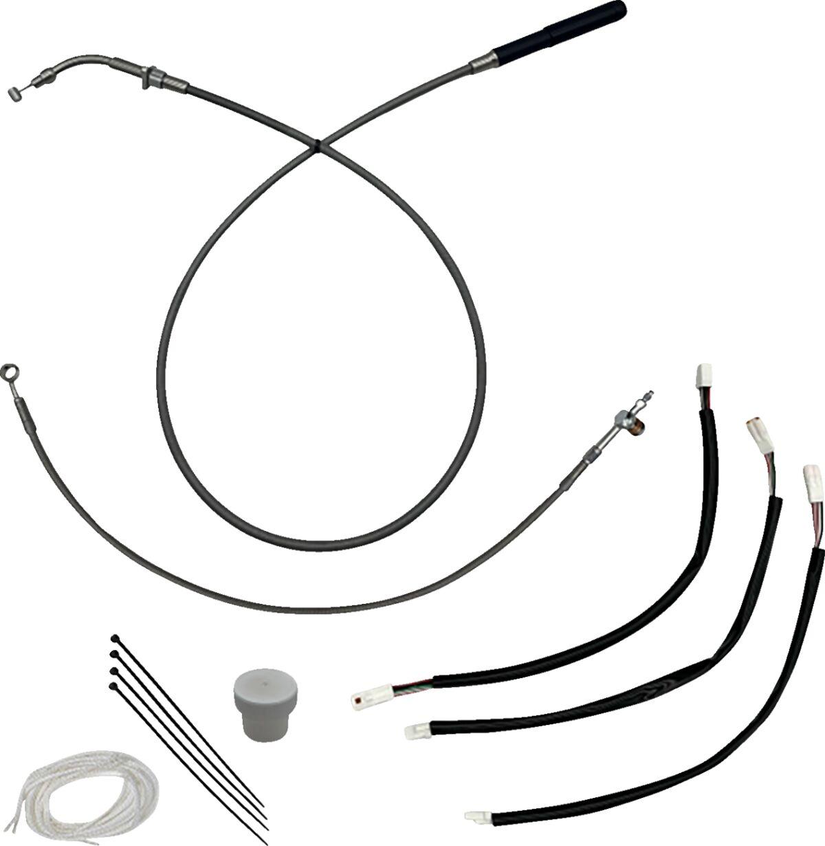 149011 - Fat Baggers Inc. EZ Install Kit For Harley Davidson FLHX 1923 2024-2025 - Chrome