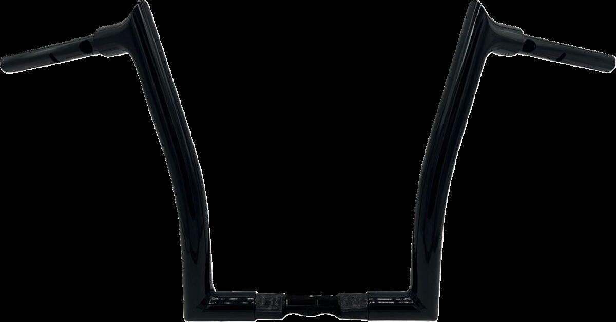 848014-B - Fat Baggers Inc. 1-1/2" EZ Install Pointed Top Handlebar For Harley Davidson FLHX 1923 2024-2025 - Black