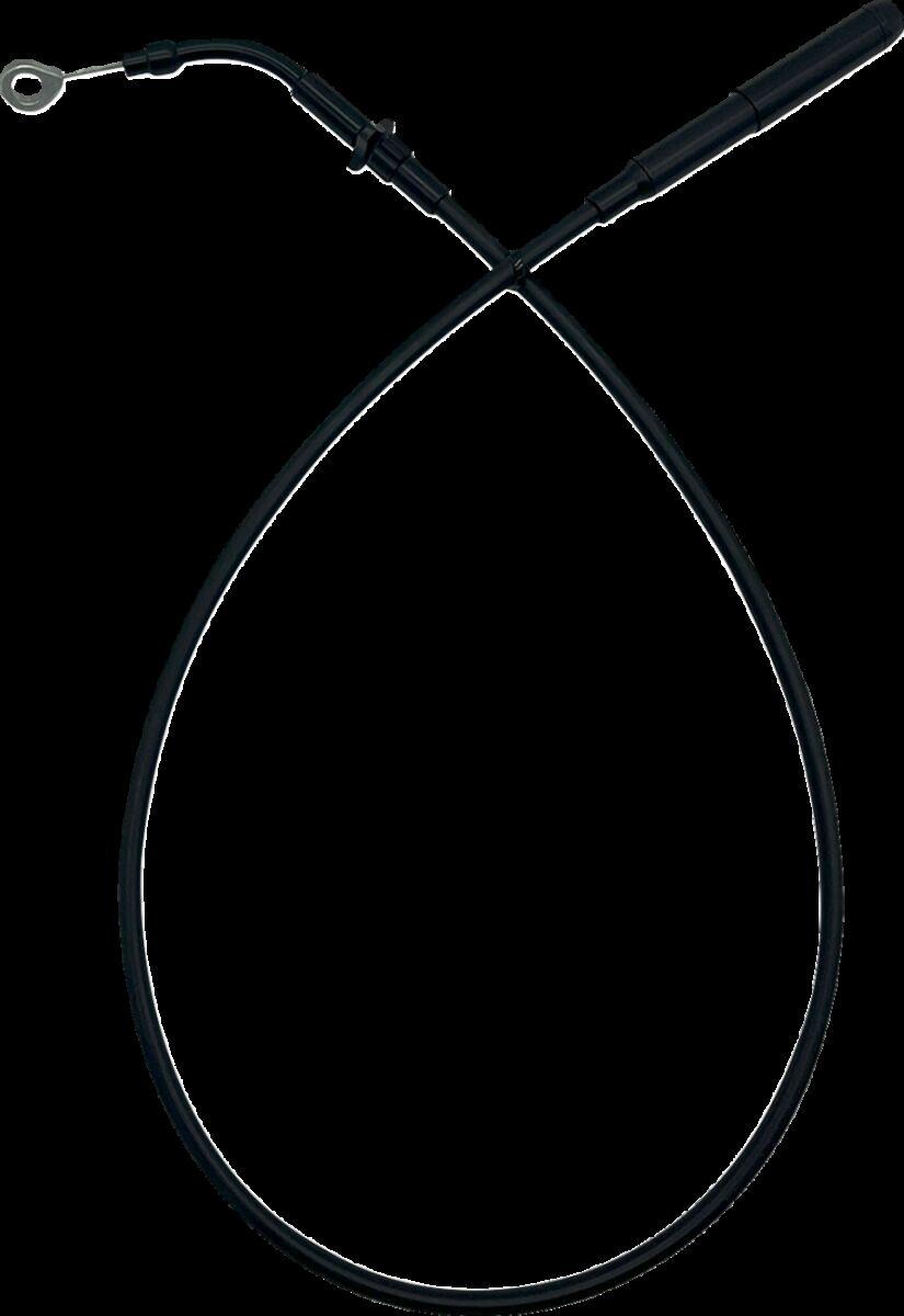118000-B - Fat Baggers Inc. EZ Install Clutch Cable For Harley Davidson FLHTCUTG 1868 2025 Standard - Black