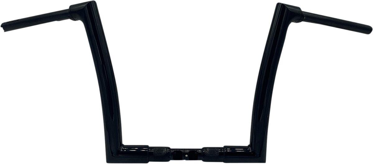 606012-B - Fat Baggers Inc. 1-1/2" EZ Install Flat Top Handlebar For Harley Davidson FLTRU 1690 2016 - Black