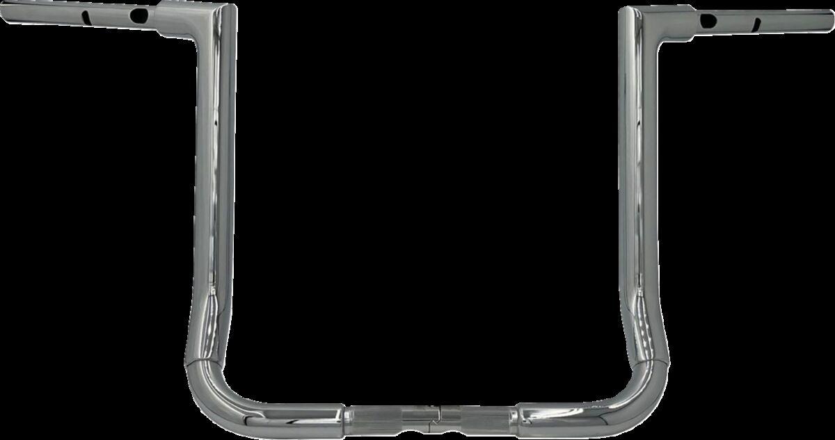 645016 - Fat Baggers Inc. 1-1/2" EZ Install Flat Top Handlebar For Harley Davidson FLHLT 1923 ABS 2026 - Chrome