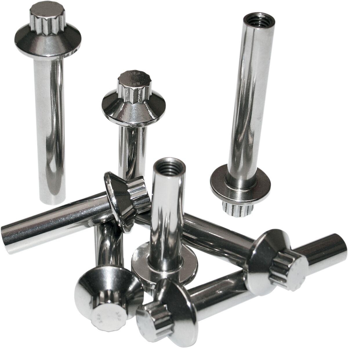 3005 - Feuling Parts Head Bolt Kit For Harley Davidson FLD 1690 2012-2013 - Silver