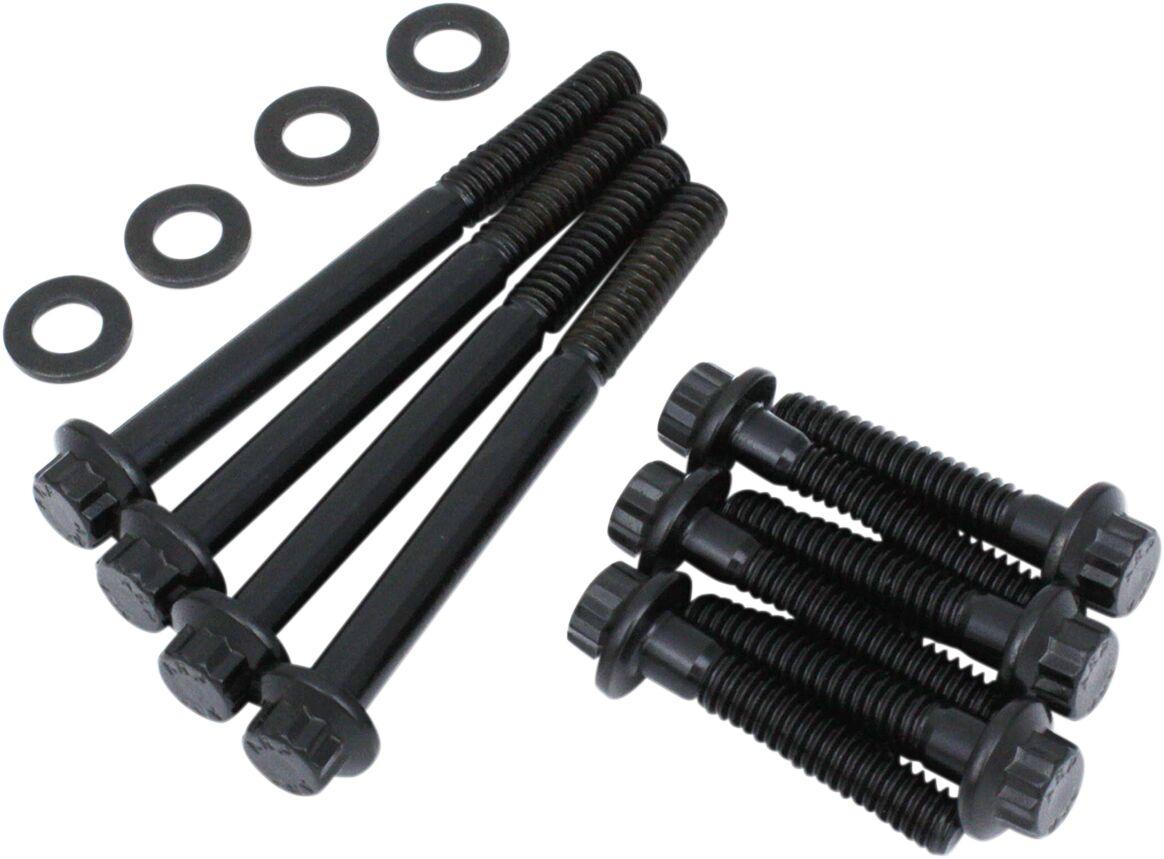 8023 - Feuling Parts Cam Plate & Oil Pump Fastener Kit For Harley Davidson FLDE 1750 2018-2020 - Black Oxide