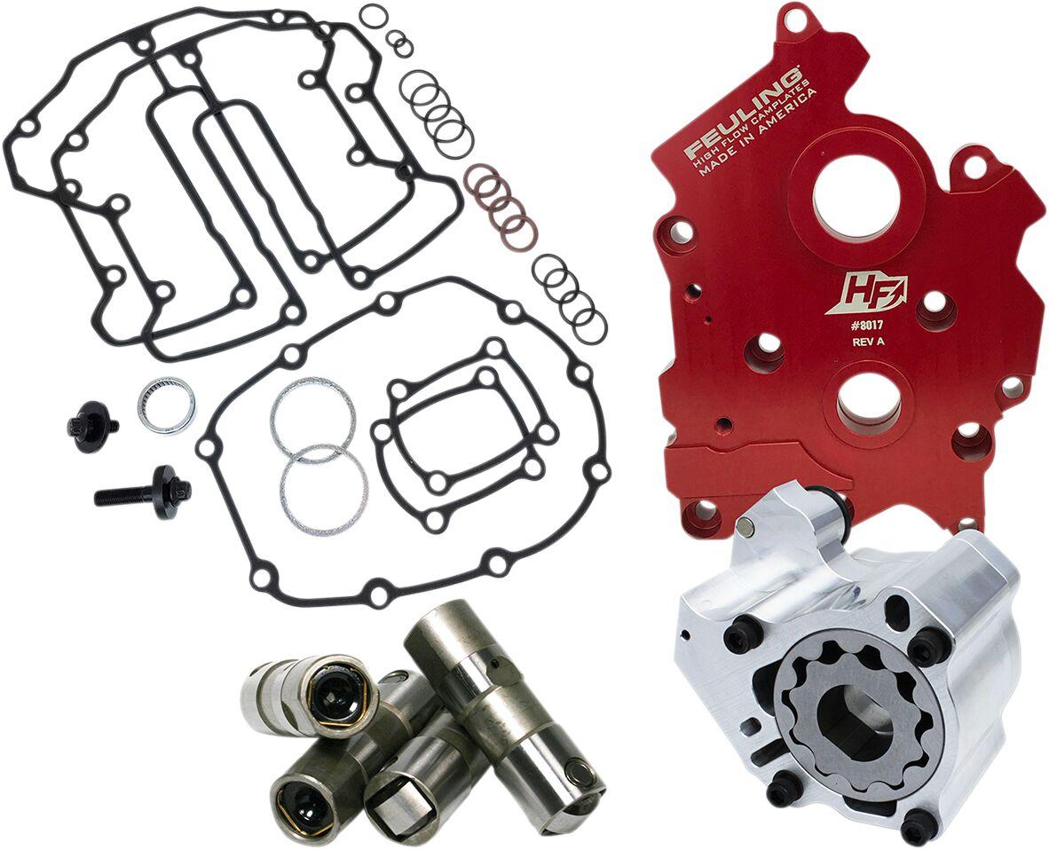 7096 - Feuling Parts HP+ Oil System Pack For Harley Davidson FLDE 1750 2018-2020 - Red