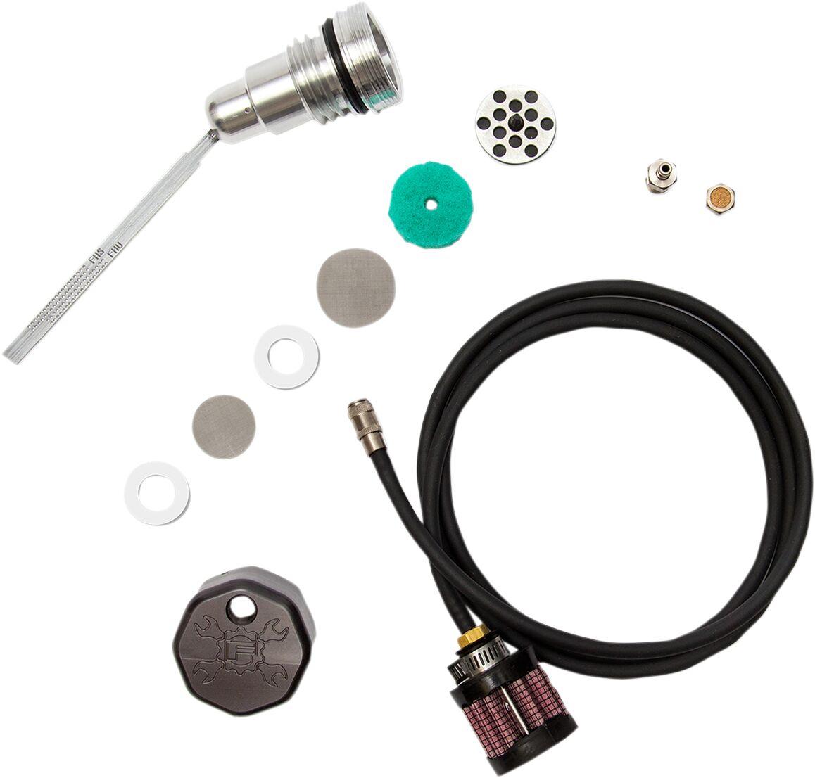 3092 - Feuling Parts Vented Dipstick For Harley Davidson FLHR 1584 2007-2008 - Black