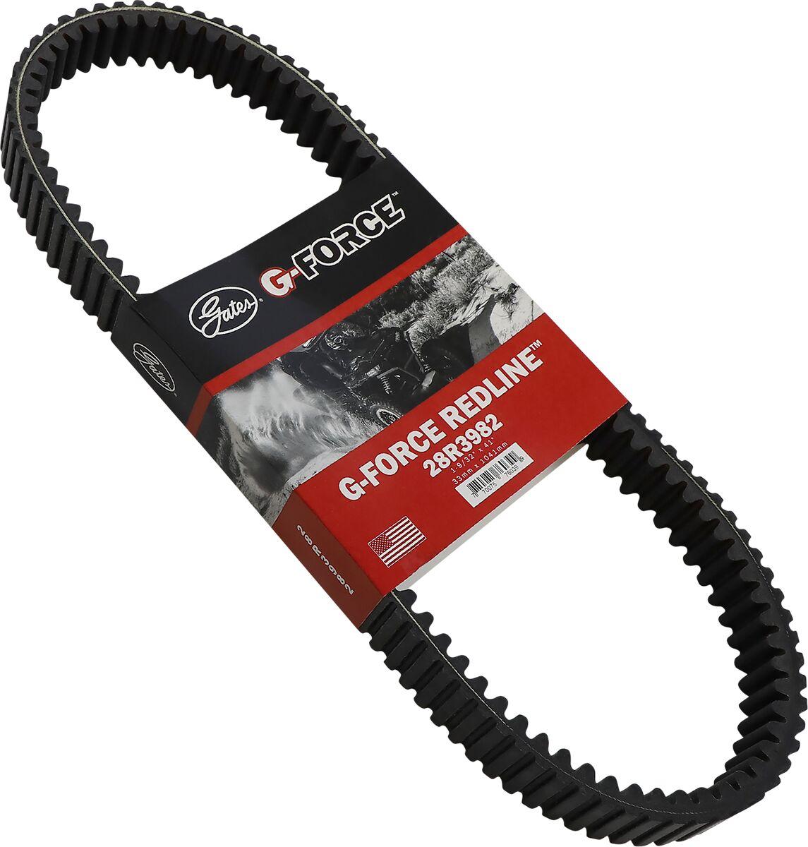 28R3982 - Gates G-Force RedLine Drive Belt For Arctic Cat Textron Wildcat Sport 700 EFI 4X4 2015-2019