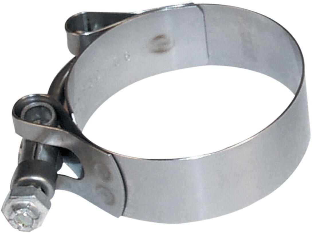 16-0230 - S&S Cycle Intake Manifold Clamp For Harley Davidson FL 1200 1955-1977 - Silver